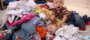 laundry for large family