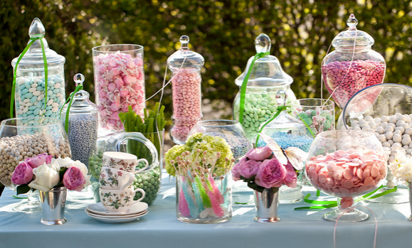 how to create a candy buffet