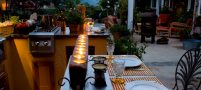 Tuning the patio into a chic retreat