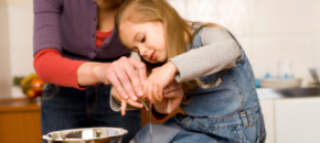 teaching children to cook